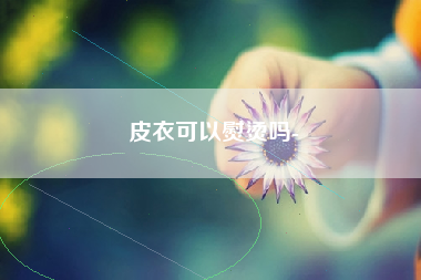 皮衣可以熨烫吗-