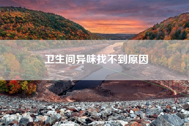 卫生间异味找不到原因