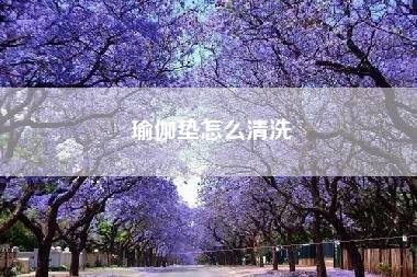 瑜伽垫怎么清洗