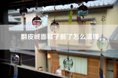 翻皮绒面鞋子脏了怎么清理