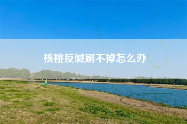 核桃反碱刷不掉怎么办