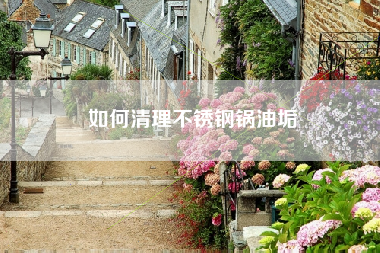 如何清理不锈钢锅油垢