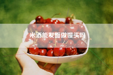 米酒能发面做馒头吗