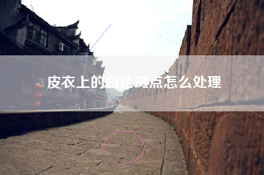 皮衣上的白色斑点怎么处理
