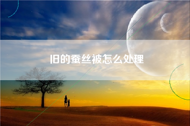 旧的蚕丝被怎么处理