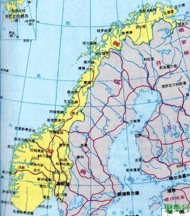挪威地理位置(挪威王国简介)