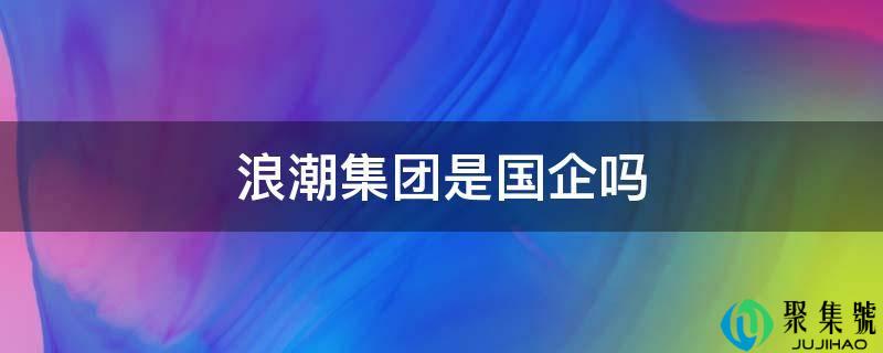 海潮集团是国企吗