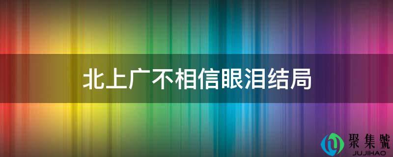 北上广不相信眼泪结局