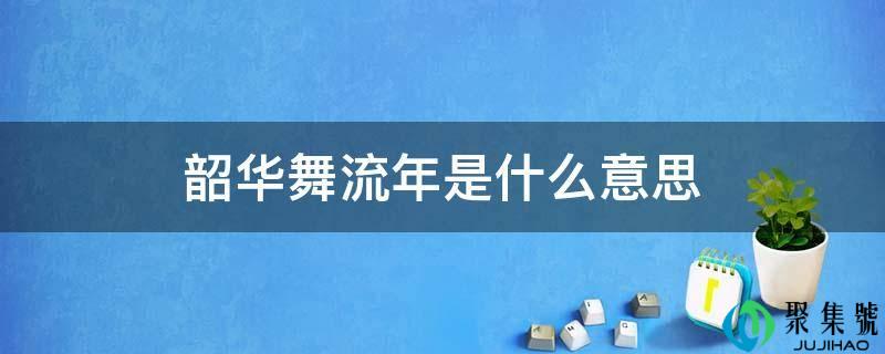 韶华舞流年是什么意思