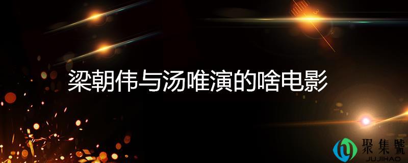 梁朝伟与汤唯演的啥片子