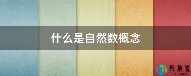 什么是天然数概念