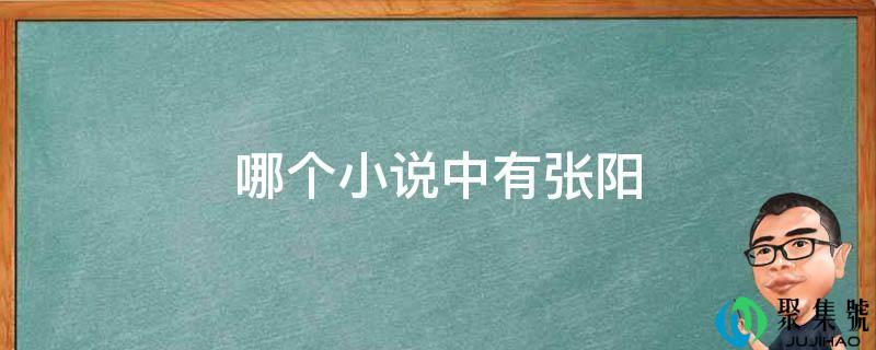 哪个小说中有张阳