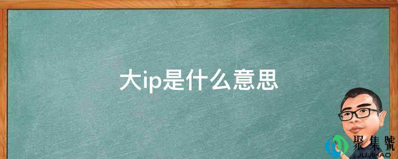 大ip是什么意思