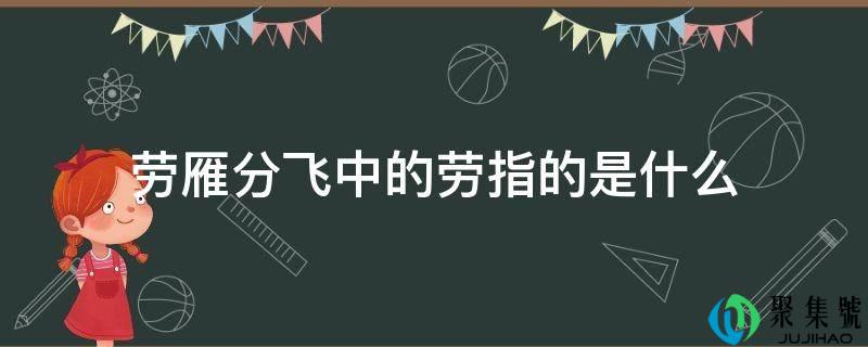 劳雁分飞中的劳指的是什么
