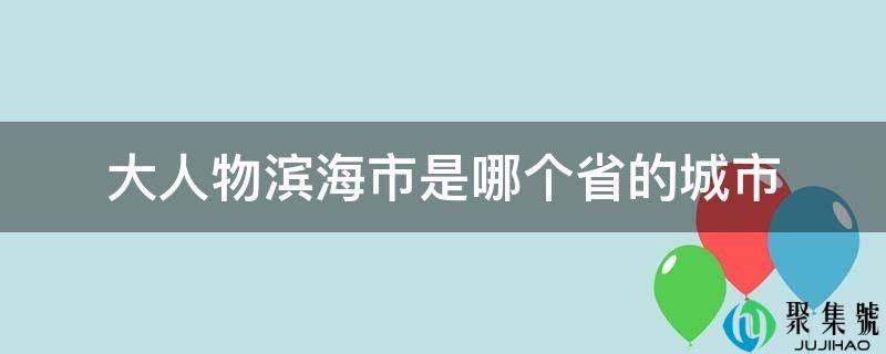 大人物滨海市是哪个省的城市