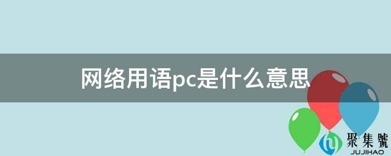 收集用语pc是什么意思
