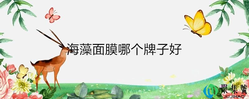 海藻面膜哪个牌子好