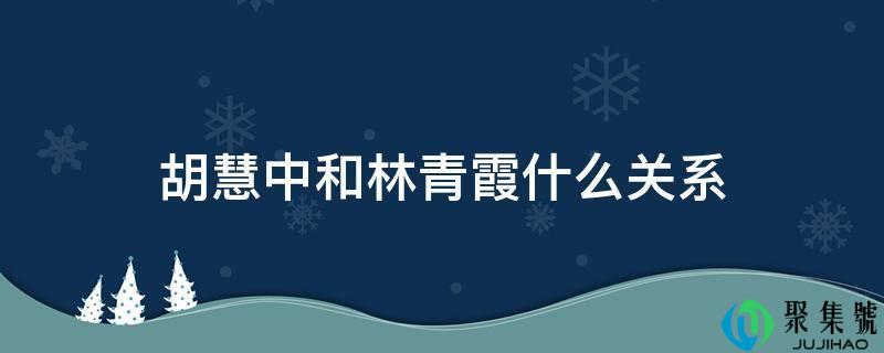 胡慧中和林青霞什么关系