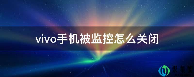 vivo手机被监控怎么封闭