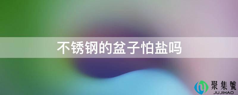 不锈钢的盆子怕盐吗