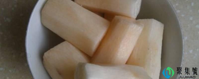 山药一边削皮一边发红怎么办