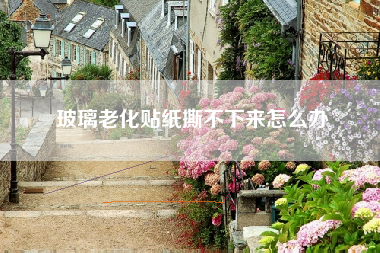玻璃老化贴纸撕不下来怎么办