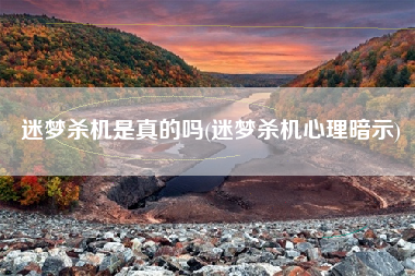 迷梦杀机是真的吗(迷梦杀机心理暗示)