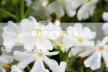 草书的起源与发展