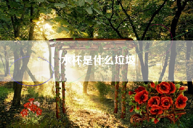 水杯是什么垃圾