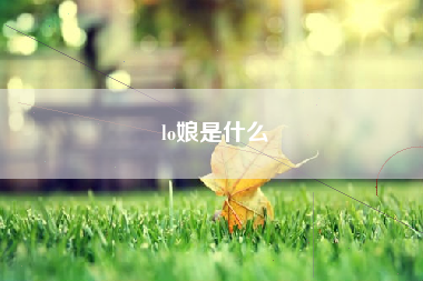 lo娘是什么