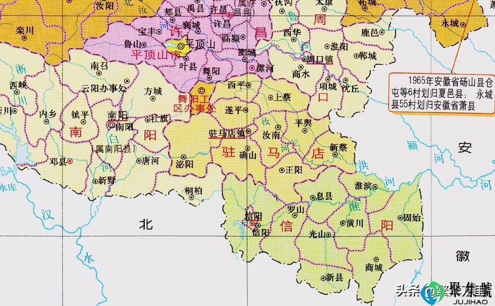 河南省的区划调整,17个地级市之一,信阳市为何有10个区县?