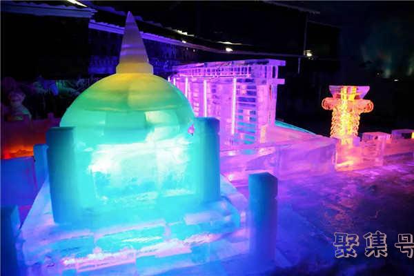 深圳阿尔卑斯冰雪世界,全景式仿天然雪场+梦幻冰雕乐园