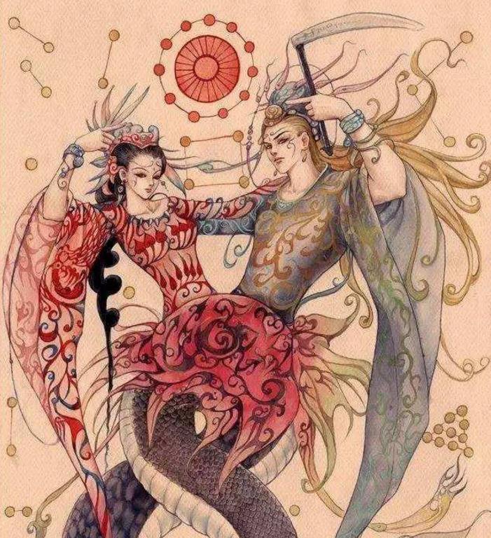 伏羲与谁并称上古五大天帝?除了画八卦,还有啥伟大功业?