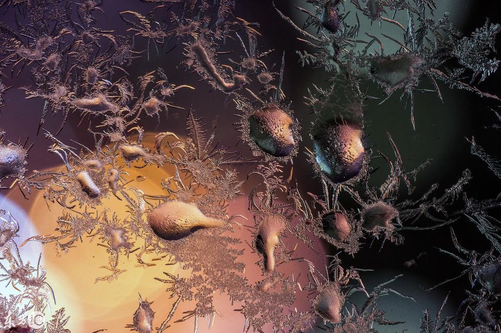 奇美的冰窗花是怎么形成的?原来它和人们的生活水平还有关系?