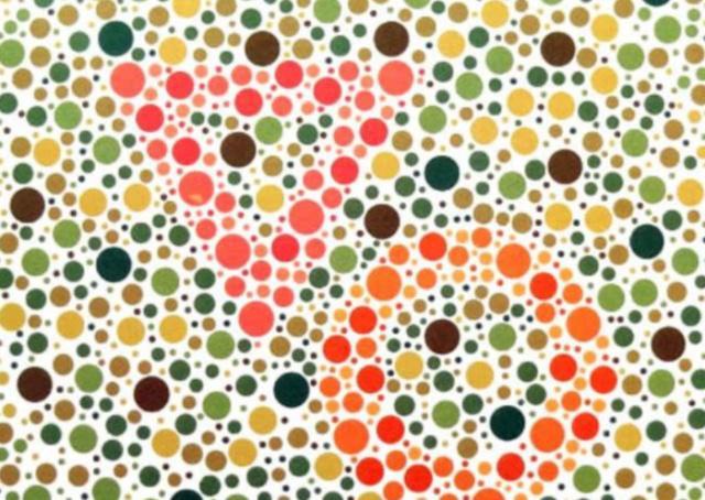 盘点6张色盲自测图,如果一关都过不了,你可能与驾照无缘了