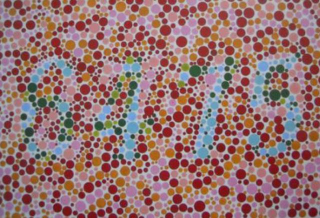 盘点6张色盲自测图,如果一关都过不了,你可能与驾照无缘了