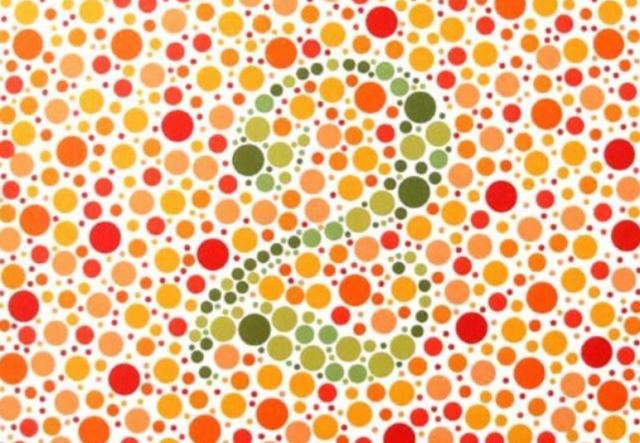 盘点6张色盲自测图,如果一关都过不了,你可能与驾照无缘了