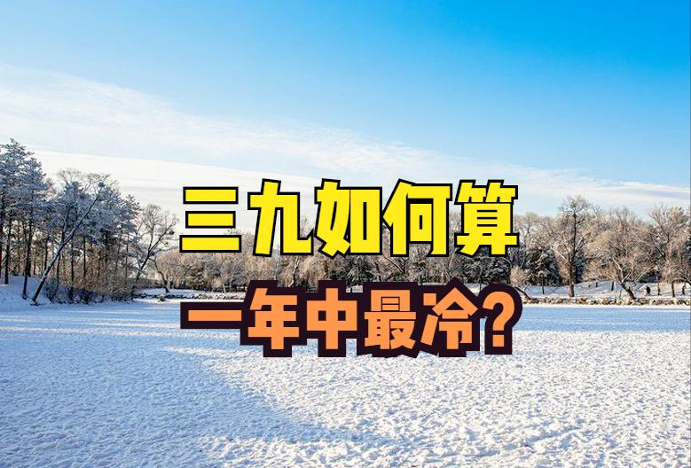 三九严寒到!今年三九始于哪天?是全年最冷吗?看看大数据就知道