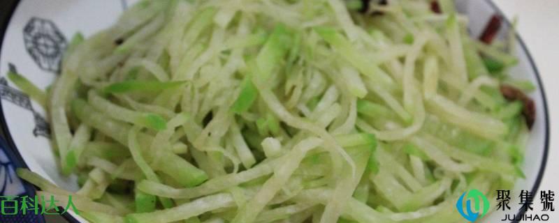 绿萝卜怎么炒好吃(绿萝卜怎么炒好吃又简单的做法)
