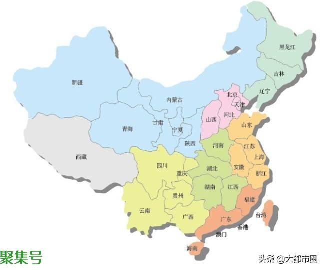 调侃湖北与周边湖南、江西、四川、河南、安徽的关系