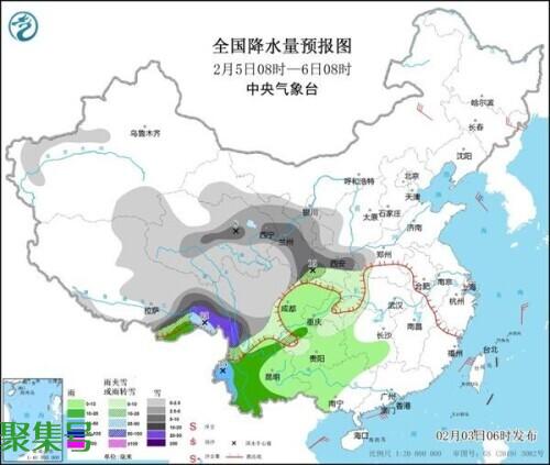 虎年以来最大规模雨雪即将上线 波及20余省区市局地大暴雪