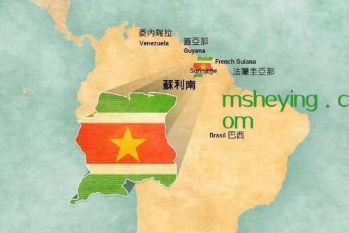 苏里南是哪个国家(苏里南在哪个位置)