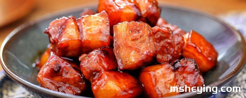 红烧肉不红怎么补救