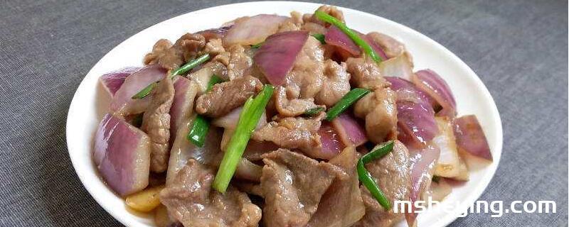 牛肉怎么炒肉嫩