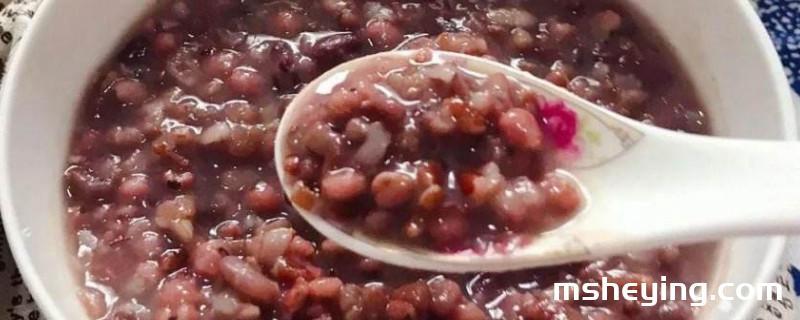 赤小豆薏米正确做法