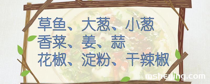水煮鱼片的家常做法（水煮鱼片的家常做法步骤）