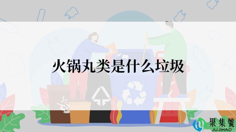 火锅丸类是什么垃圾