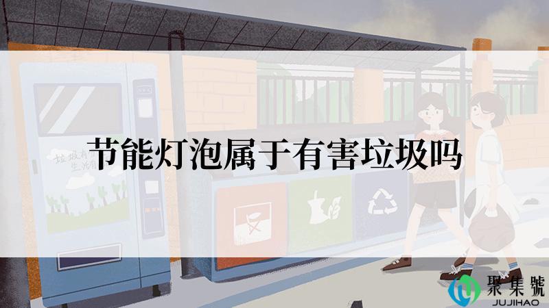 节能灯泡属于有害垃圾吗