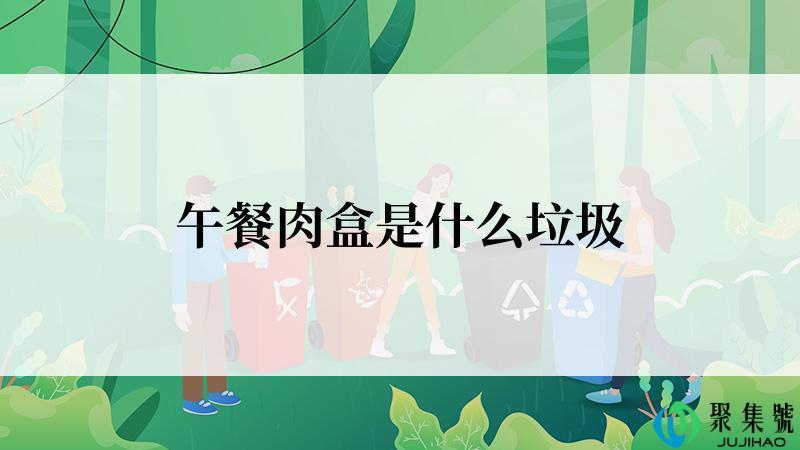 午餐肉盒是什么垃圾