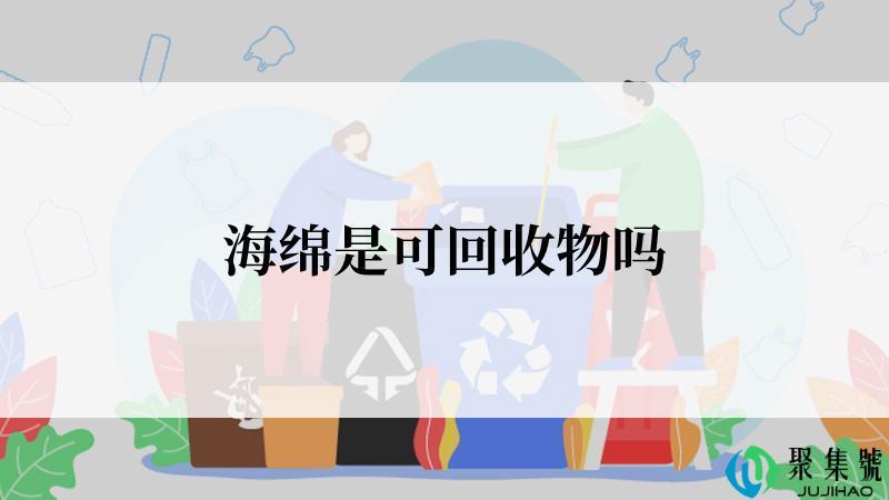 海绵是可回收物吗